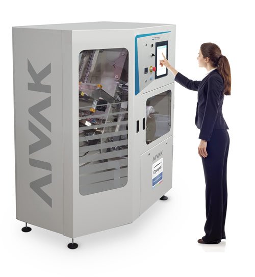 AIVAK - Máquina de unitarização robótica de blísteres